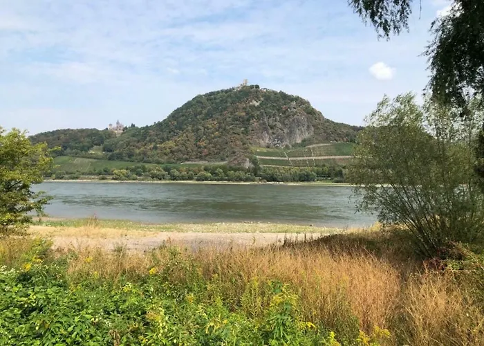 度假居 Ferienhaus Rheinperle Mit Garten In Am Rhein - Naehe Bonn 雷马根